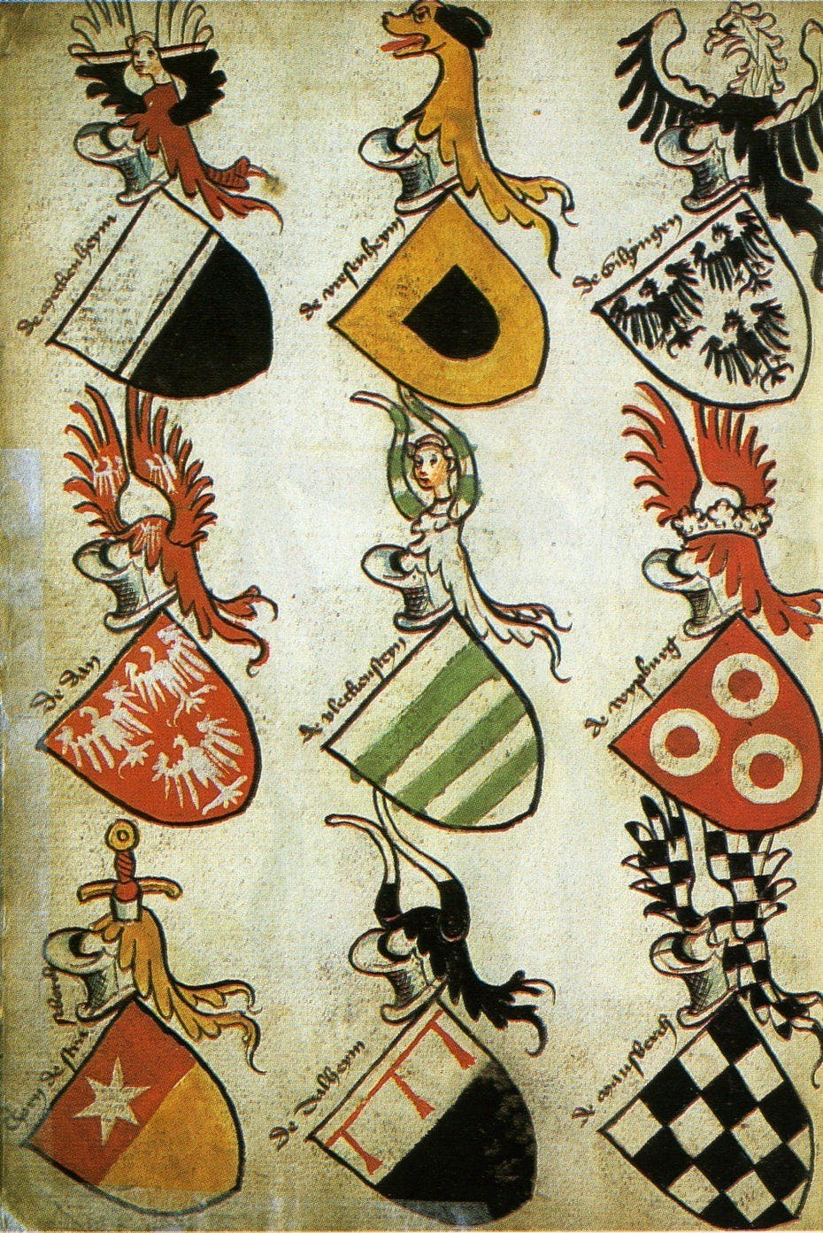 15th century German coats-of-arms
