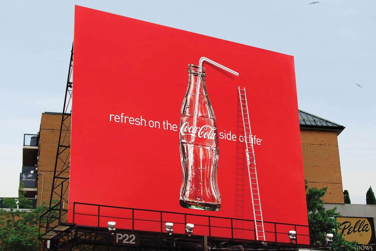 CocaCola billboard