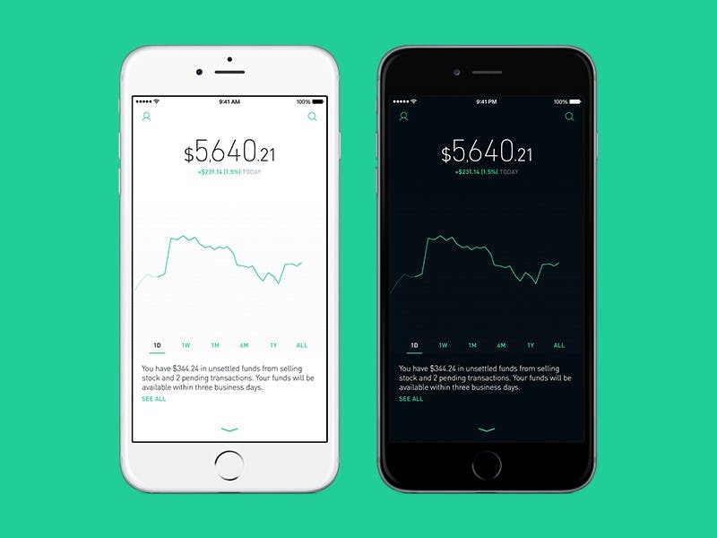stocks mobile application